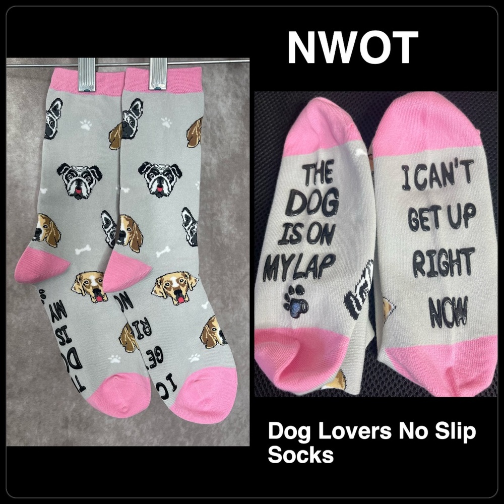 Dog Socks Non-Slip One Size Fits Most NWOT